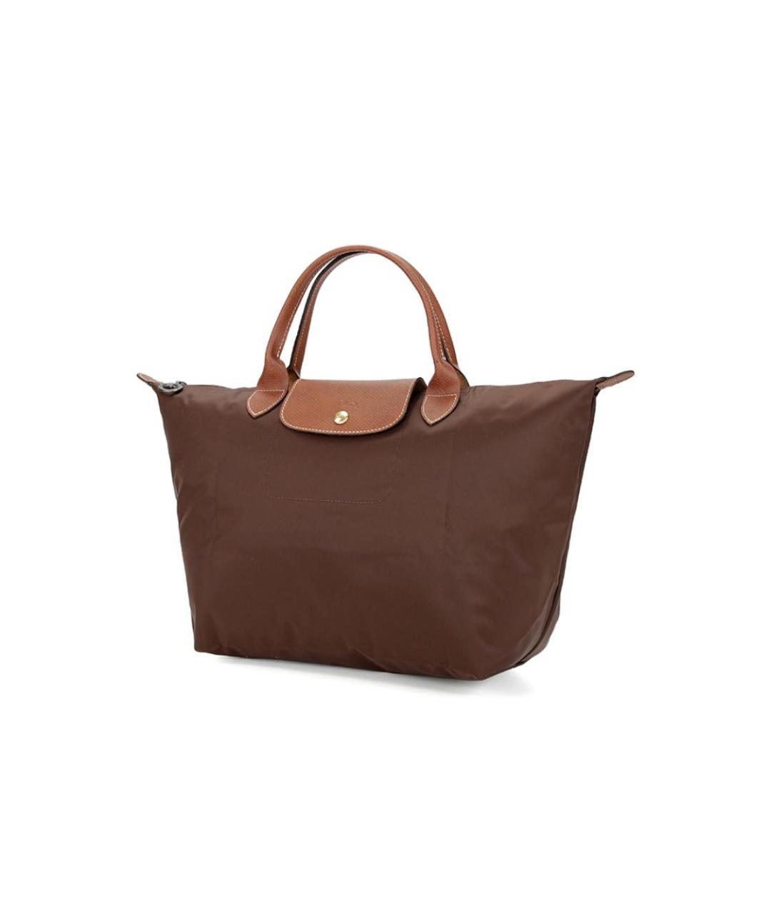 LONGCHAMP Коричневая сумка тоут, фото 2