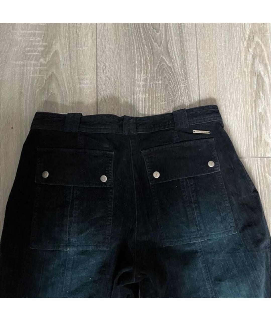 TRUSSARDI JEANS Мульти хлопко-эластановые джинсы клеш, фото 2