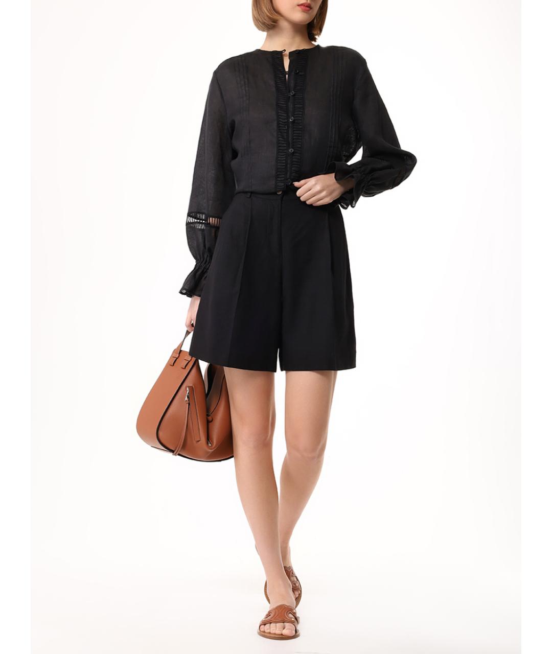 KITON Черные шорты, фото 2
