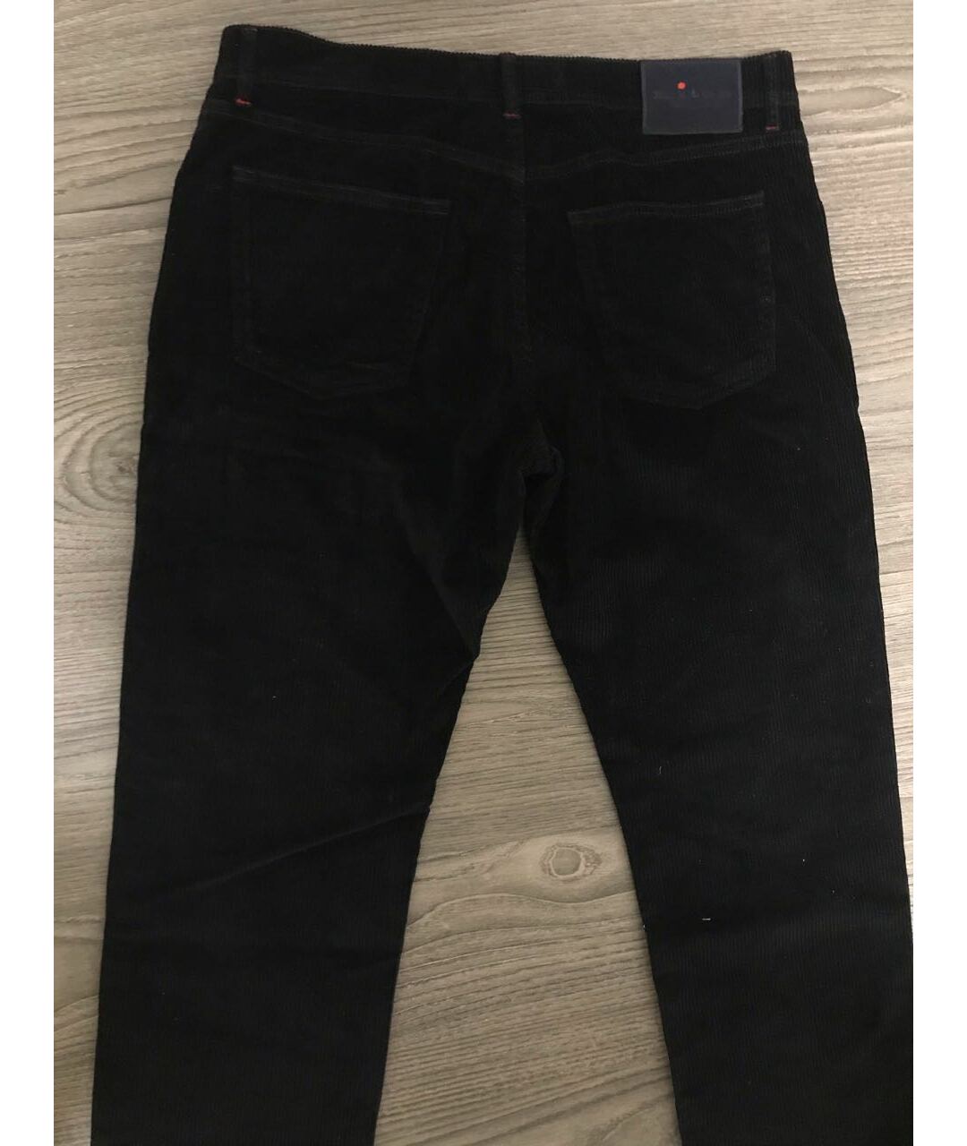 KITON Антрацитовые прямые джинсы, фото 2