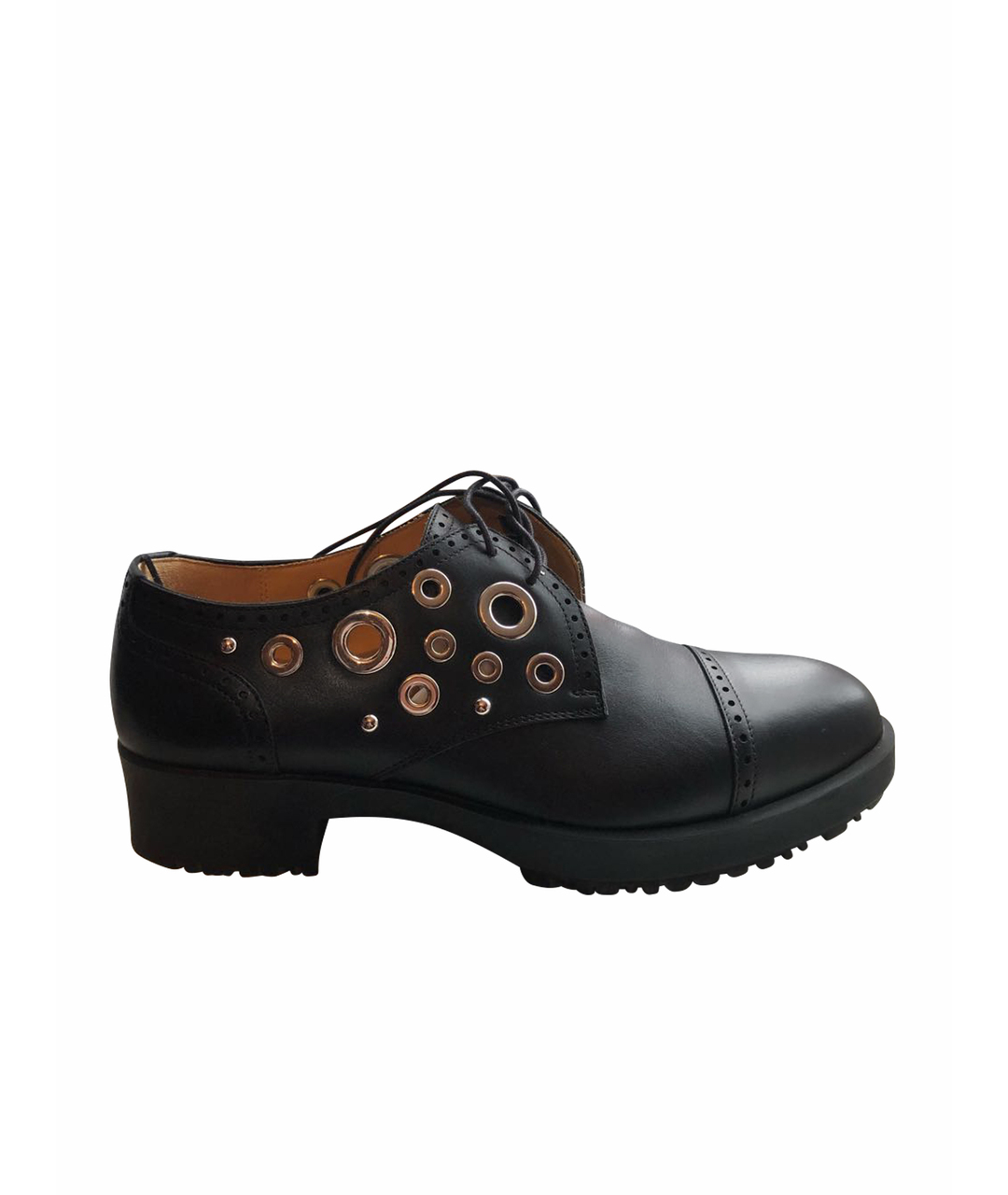 HERMES PRE-OWNED Черные кожаные ботинки, фото 1