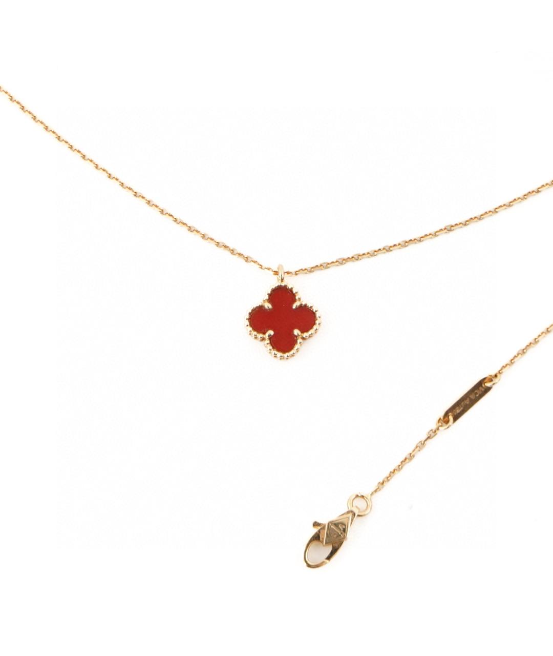 VAN CLEEF & ARPELS Красное колье из розового золота, фото 2