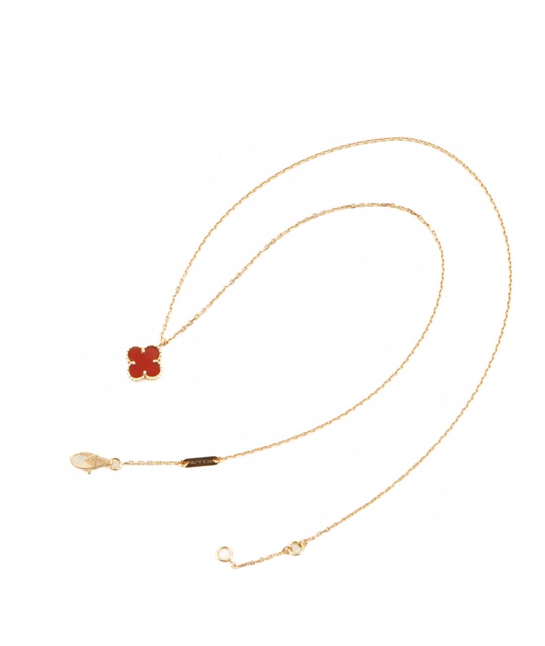 VAN CLEEF & ARPELS Красное колье из розового золота, фото 5