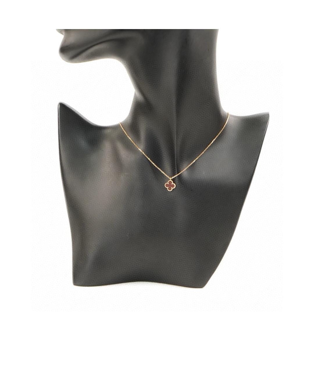 VAN CLEEF & ARPELS Красное колье из розового золота, фото 6
