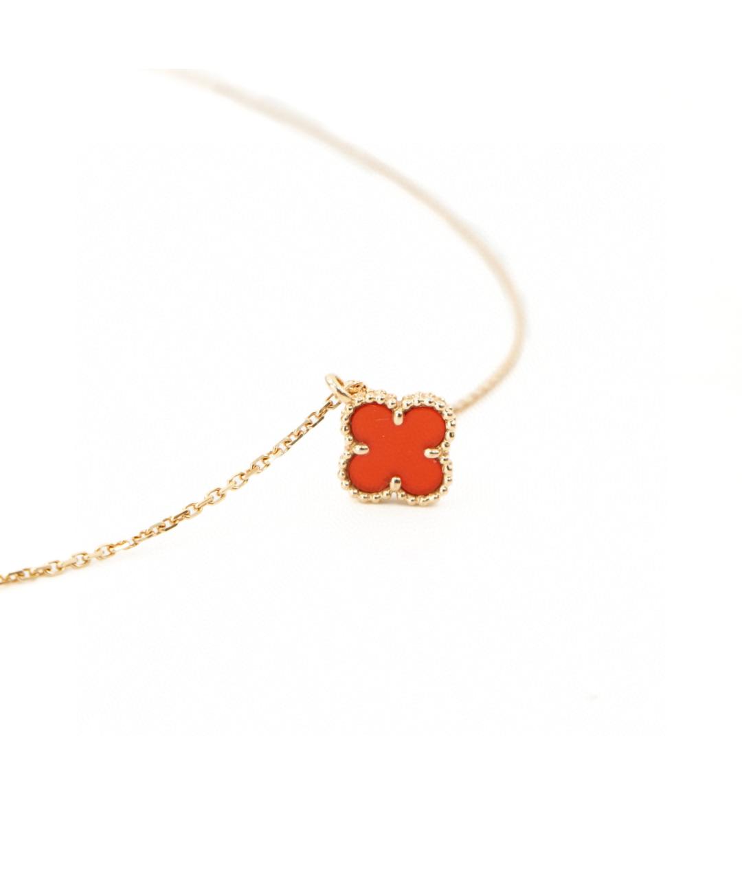 VAN CLEEF & ARPELS Красное колье из розового золота, фото 4