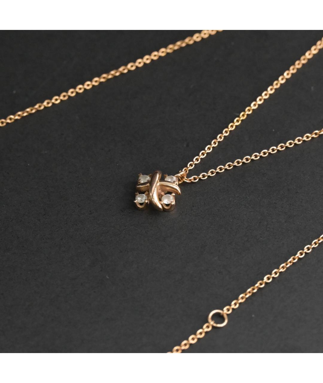 TIFFANY&CO Розовая подвеска из розового золота, фото 3