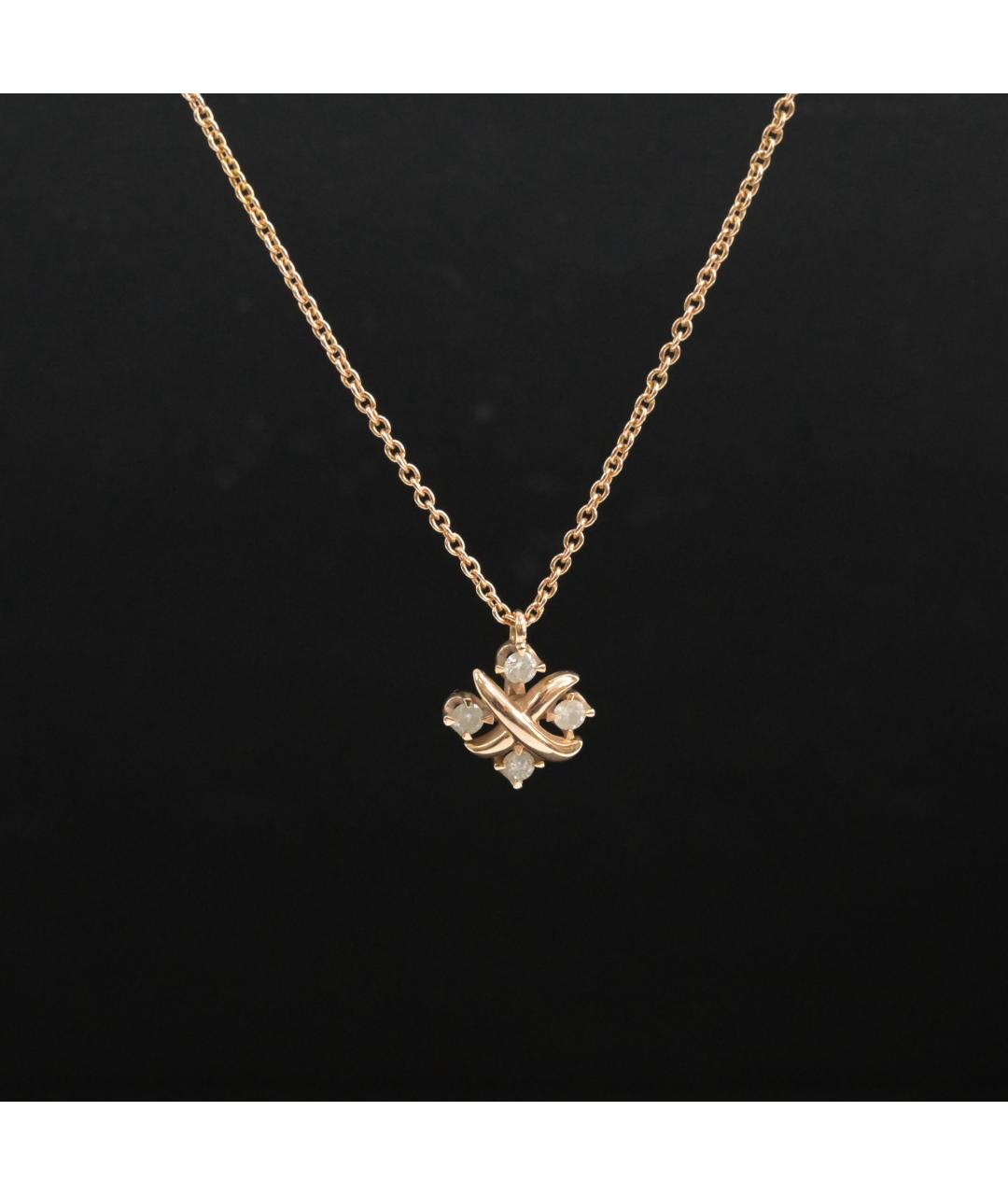 TIFFANY&CO Розовая подвеска из розового золота, фото 6