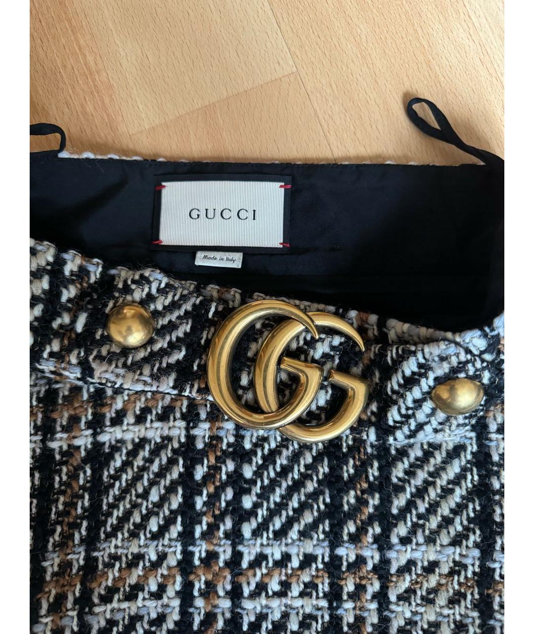 GUCCI Юбка миди, фото 4