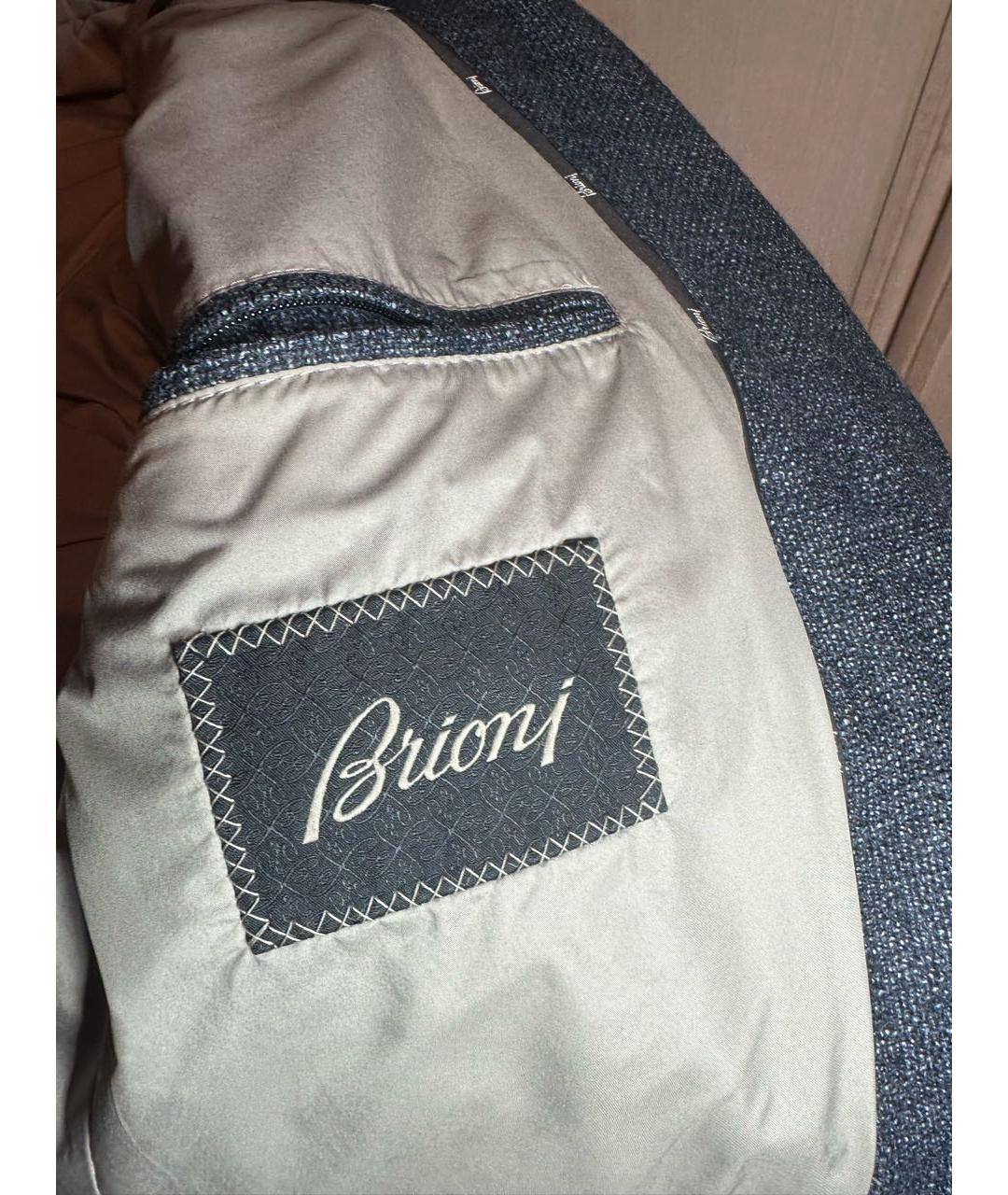 BRIONI Антрацитовая шерстяная куртка, фото 7