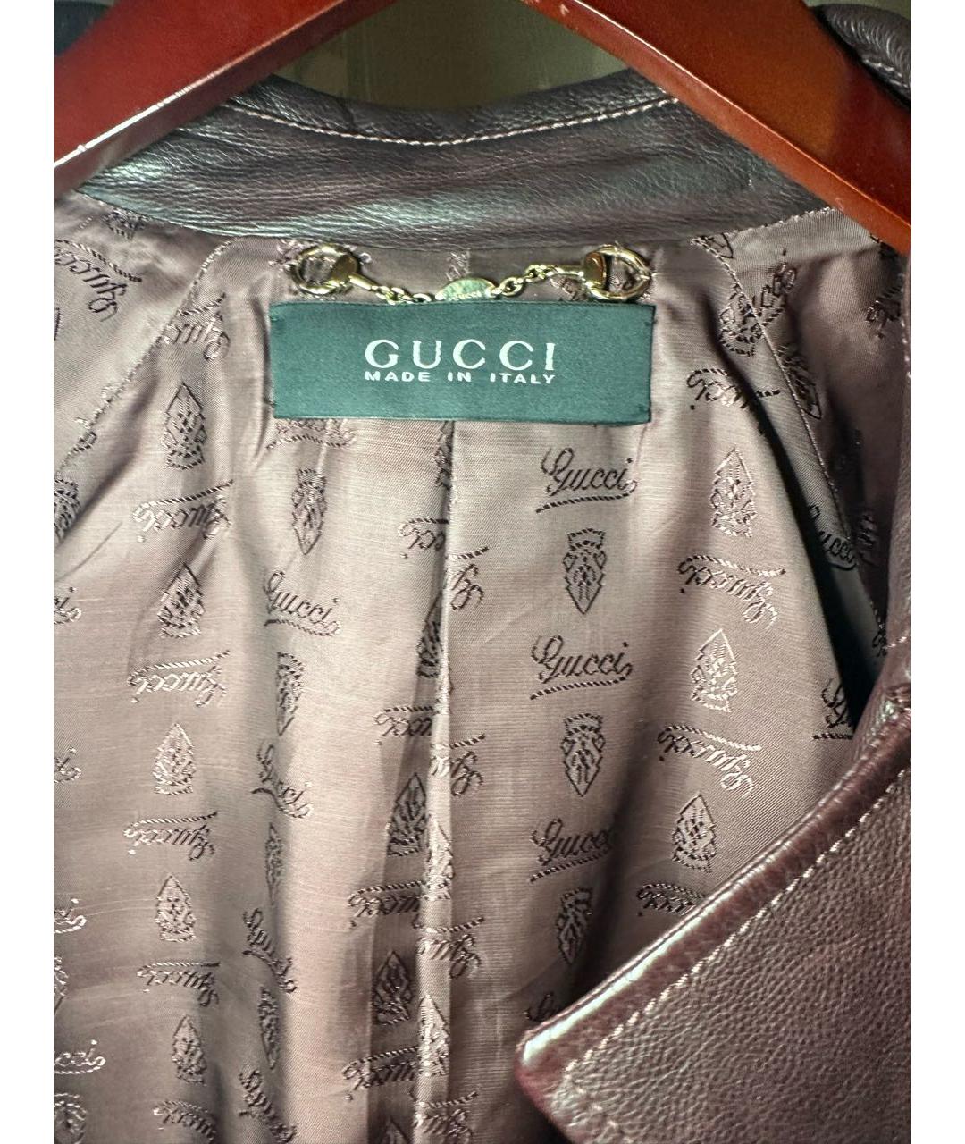 GUCCI Кожаная куртка, фото 6