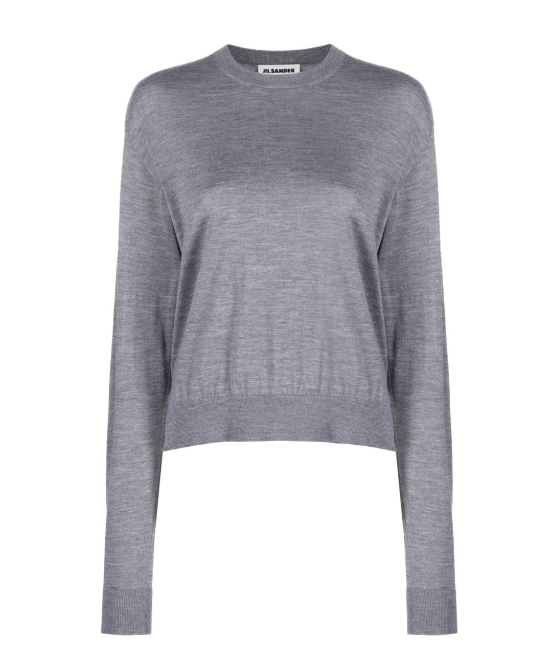 JIL SANDER Серый джемпер / свитер, фото 1