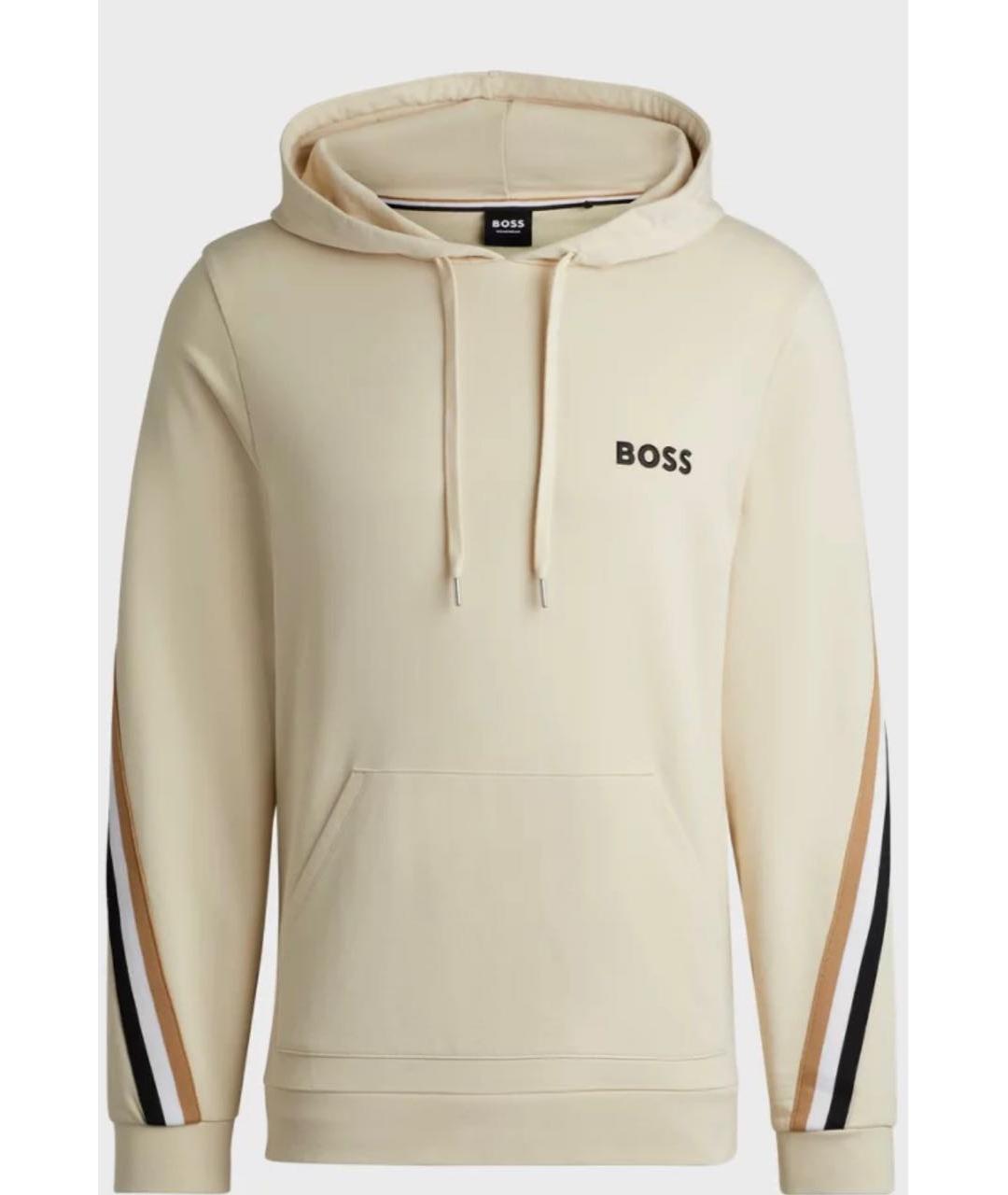 HUGO BOSS Бежевый хлопковый спортивный костюм, фото 8