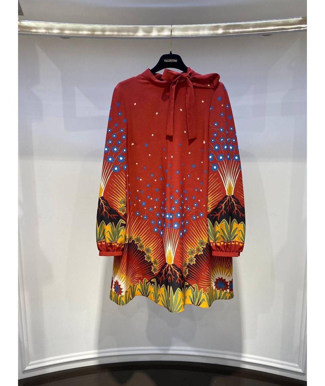 VALENTINO Мульти повседневное платье, фото 4