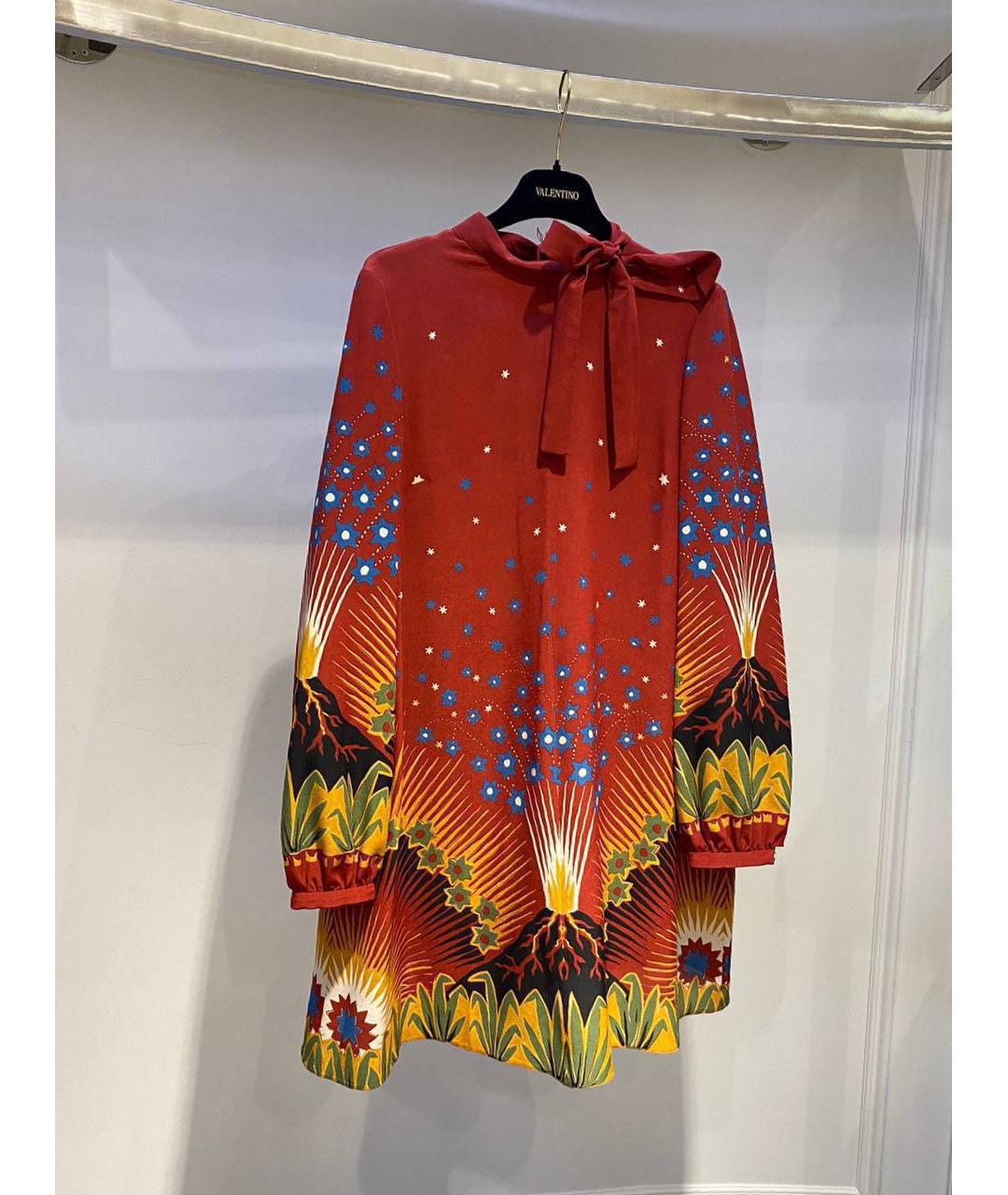 VALENTINO Мульти повседневное платье, фото 3