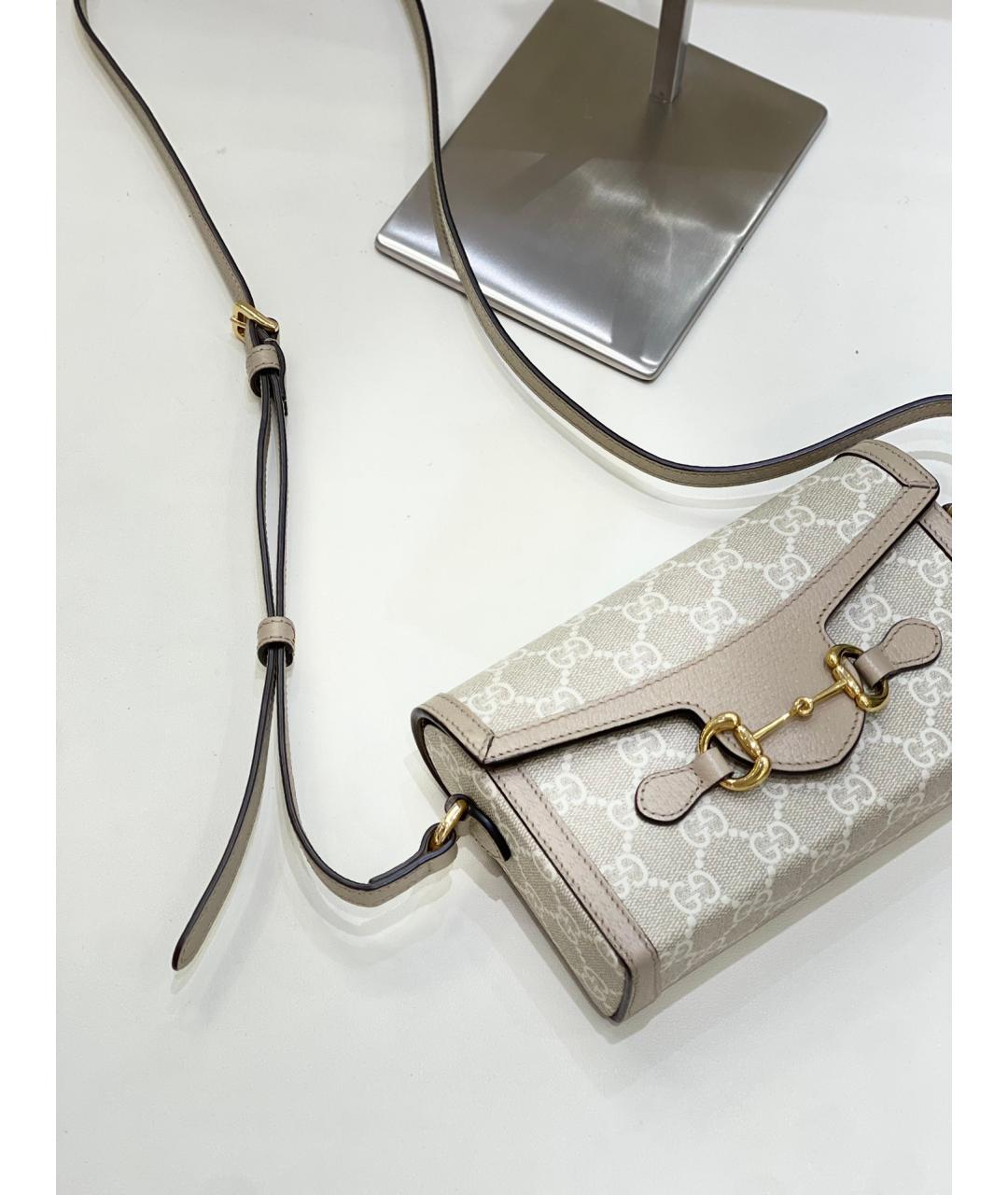 GUCCI Бежевая сумка через плечо, фото 6