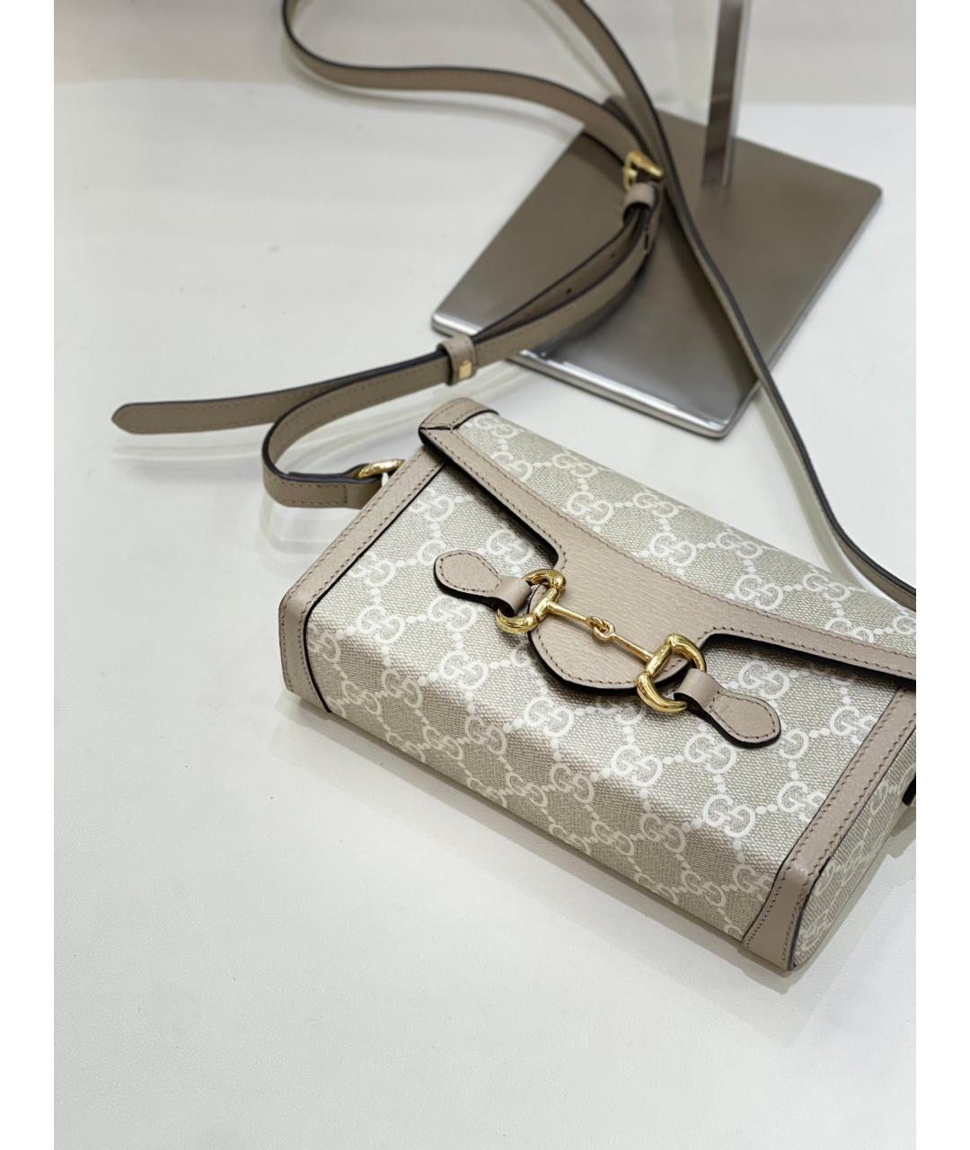GUCCI Бежевая сумка через плечо, фото 5