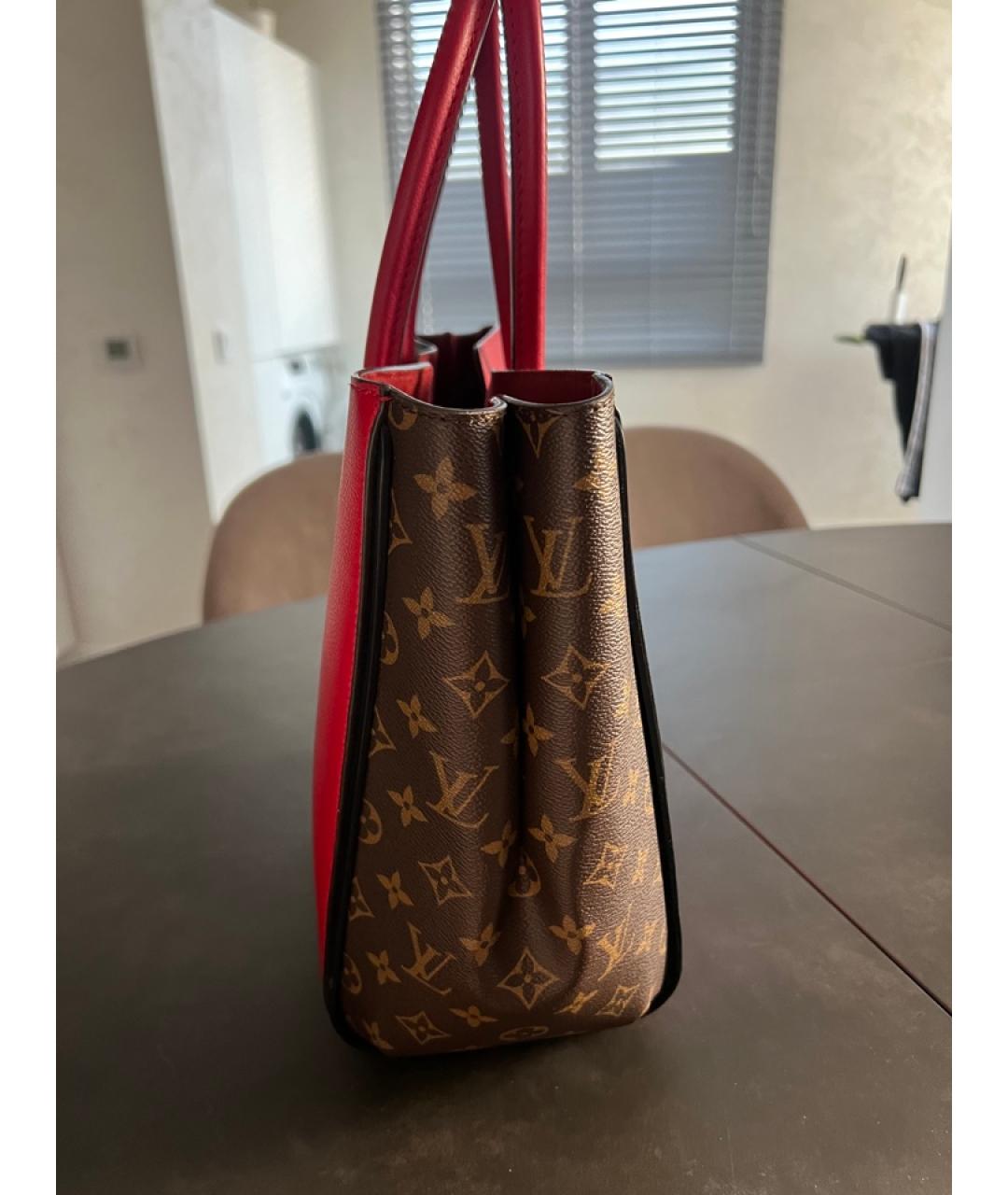 LOUIS VUITTON Красная сумка через плечо, фото 2