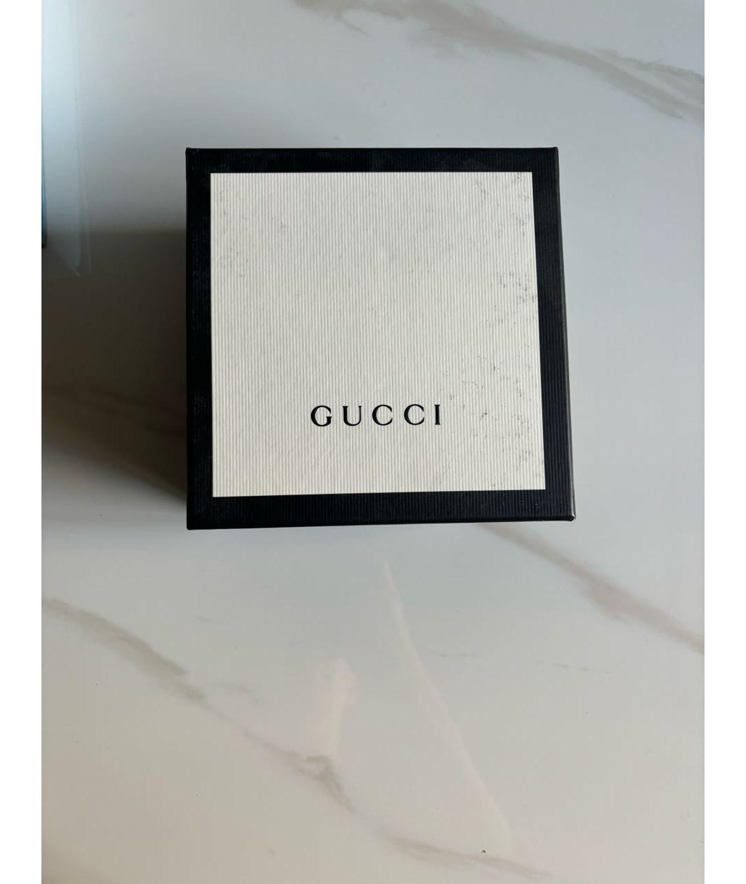 GUCCI Темно-синие кожаные пинетки, фото 5