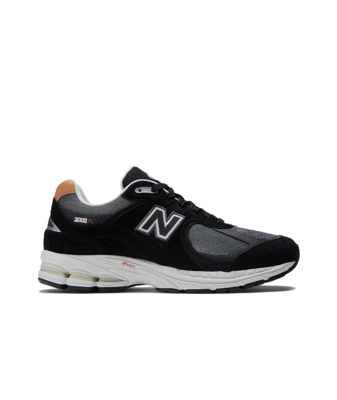 NEW BALANCE Черные замшевые низкие кроссовки / кеды, фото 1