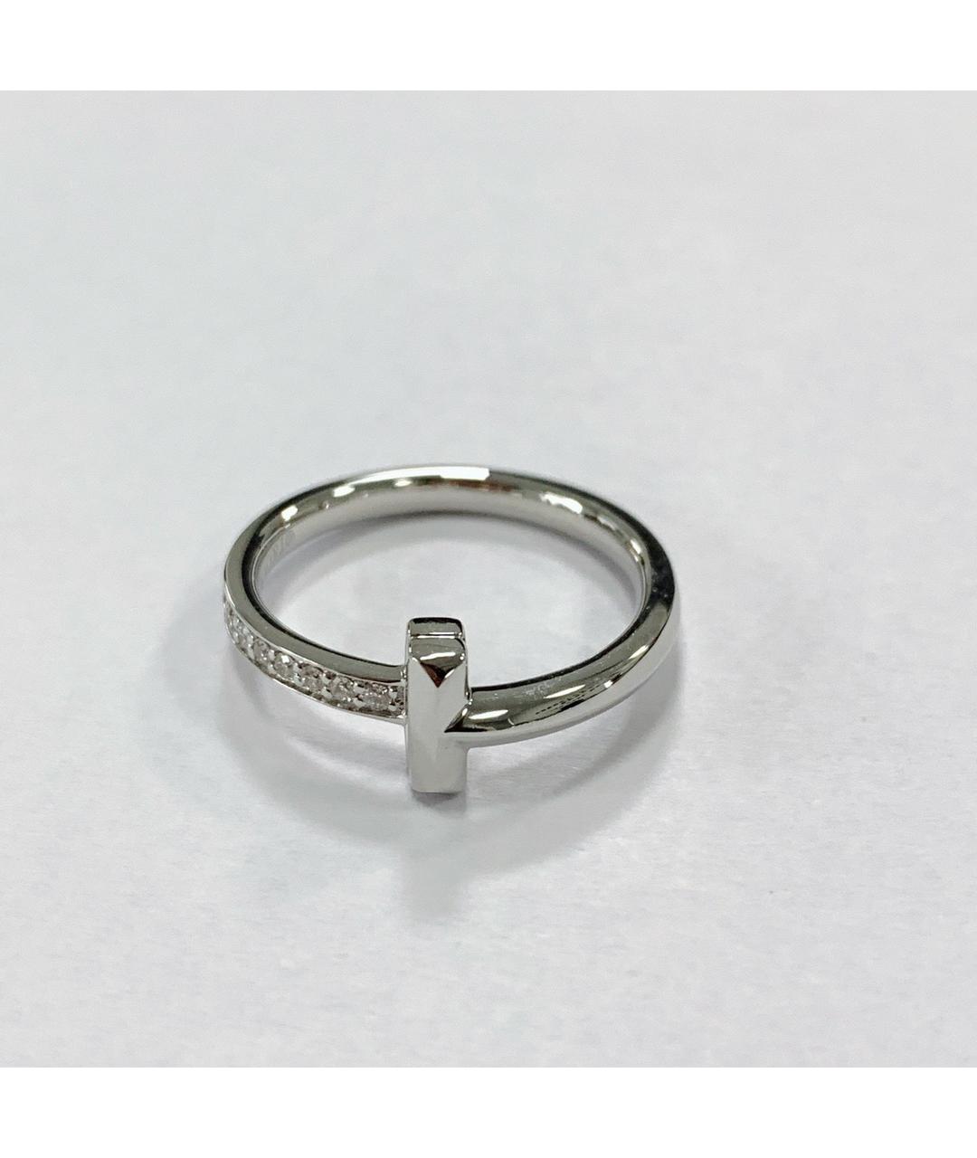 TIFFANY&CO Серебряное кольцо из белого золота, фото 2