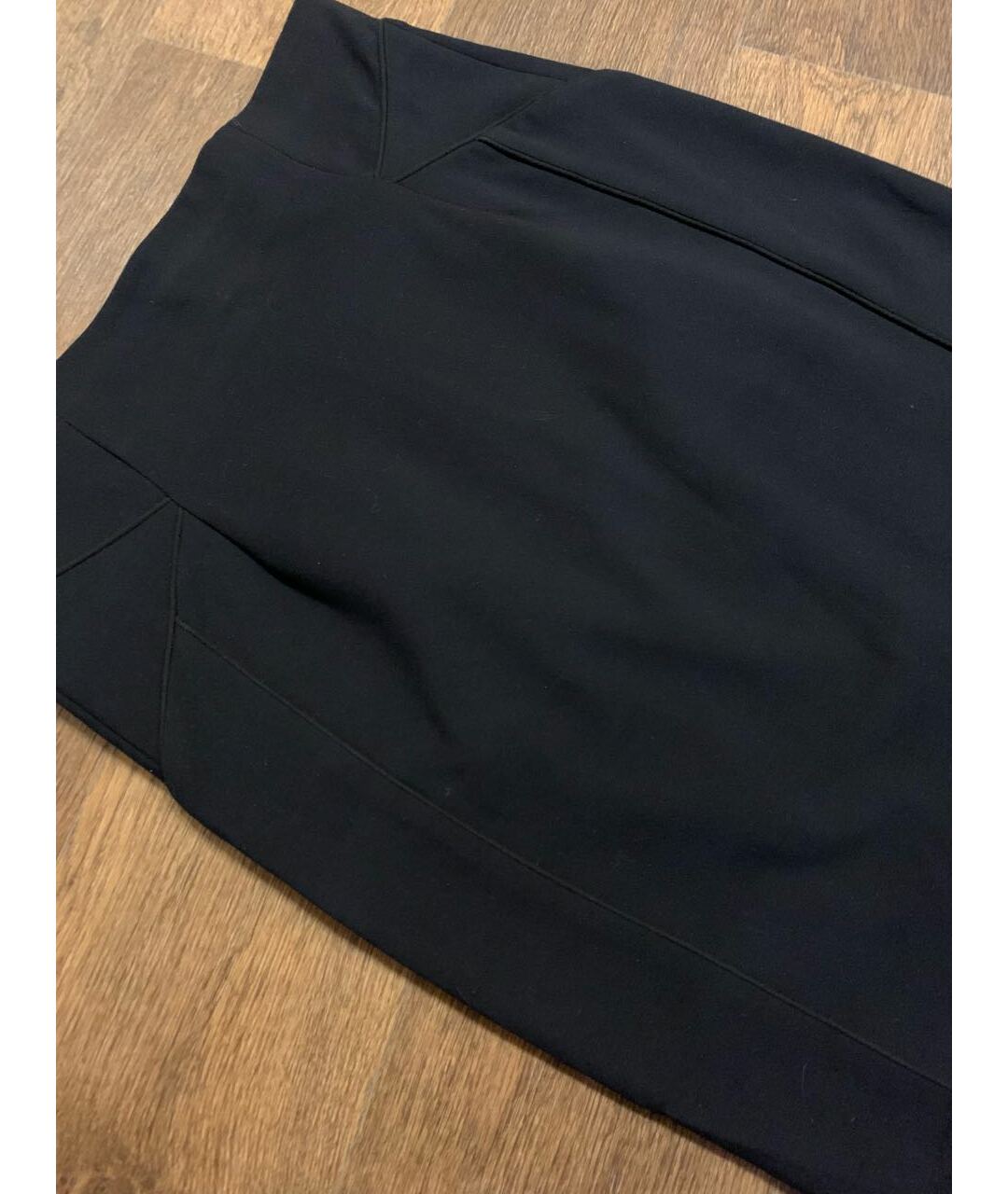 CERRUTI 1881 Черная вискозная юбка миди, фото 5