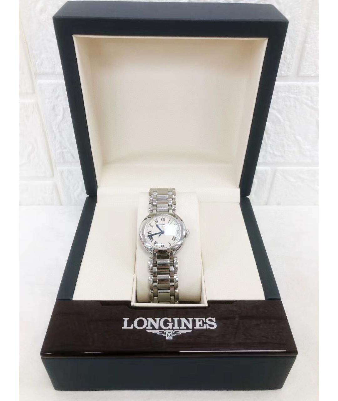 LONGINES Серебряные стальные часы, фото 2