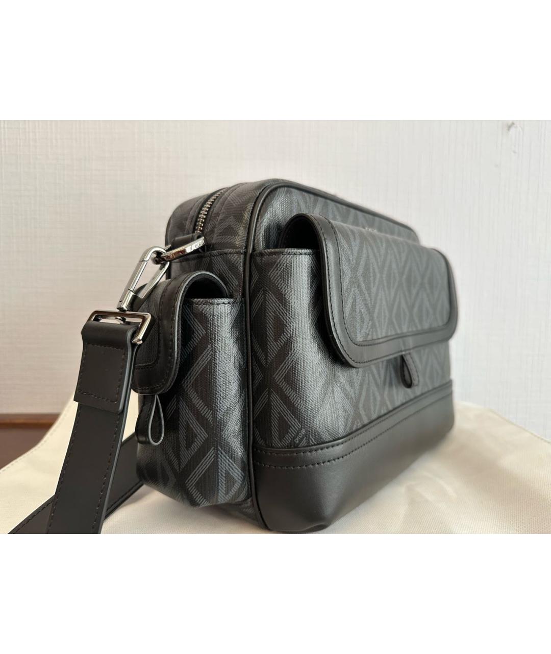 CHRISTIAN DIOR Черная сумка на плечо, фото 2