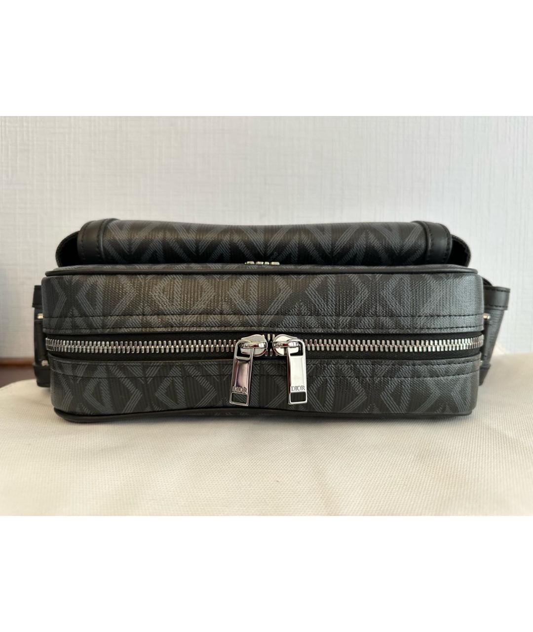 CHRISTIAN DIOR Черная сумка на плечо, фото 4