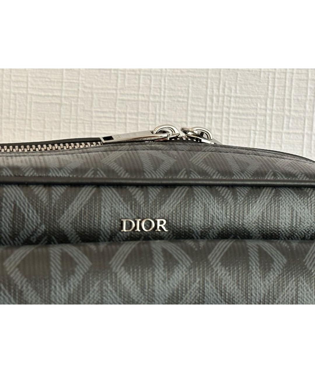 CHRISTIAN DIOR Черная сумка на плечо, фото 7