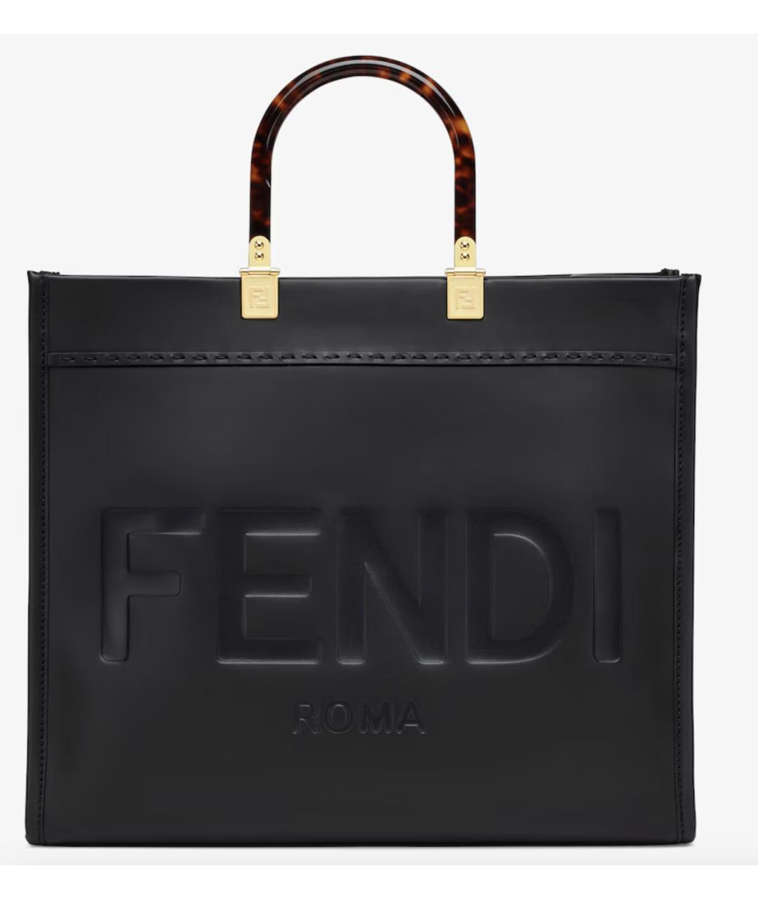 FENDI Черная сумка через плечо, фото 5