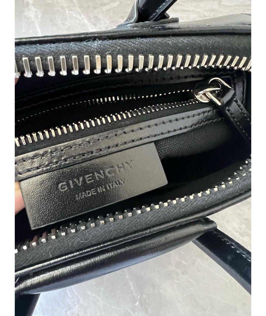 GIVENCHY Черная сумка с короткими ручками, фото 4