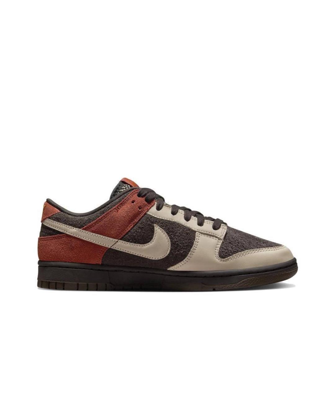 NIKE Красные низкие кроссовки / кеды, фото 2