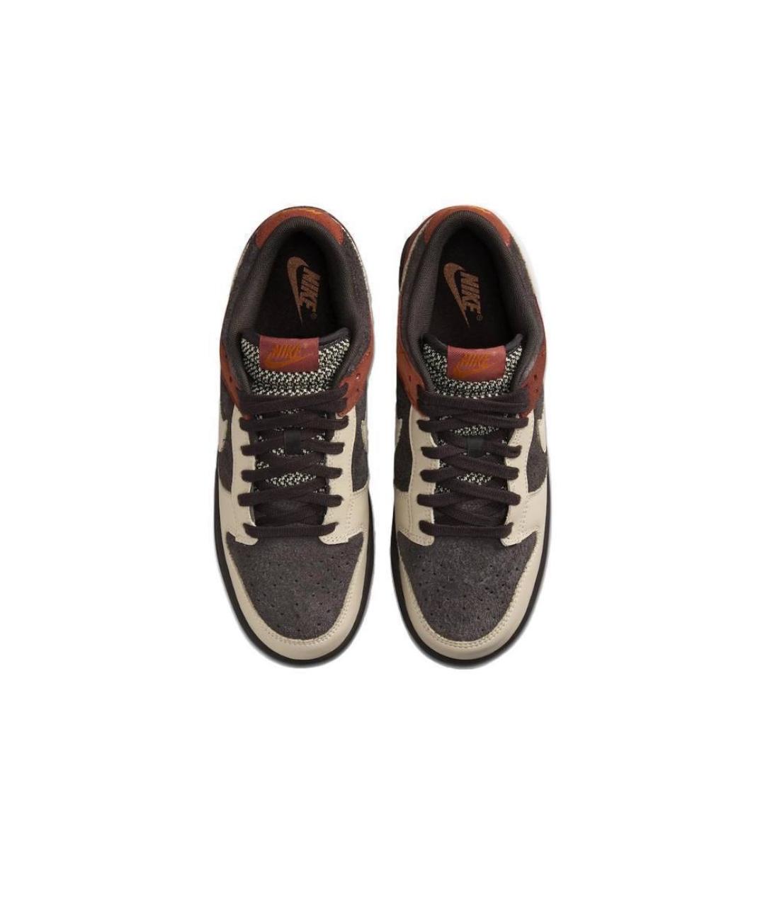 NIKE Красные низкие кроссовки / кеды, фото 4