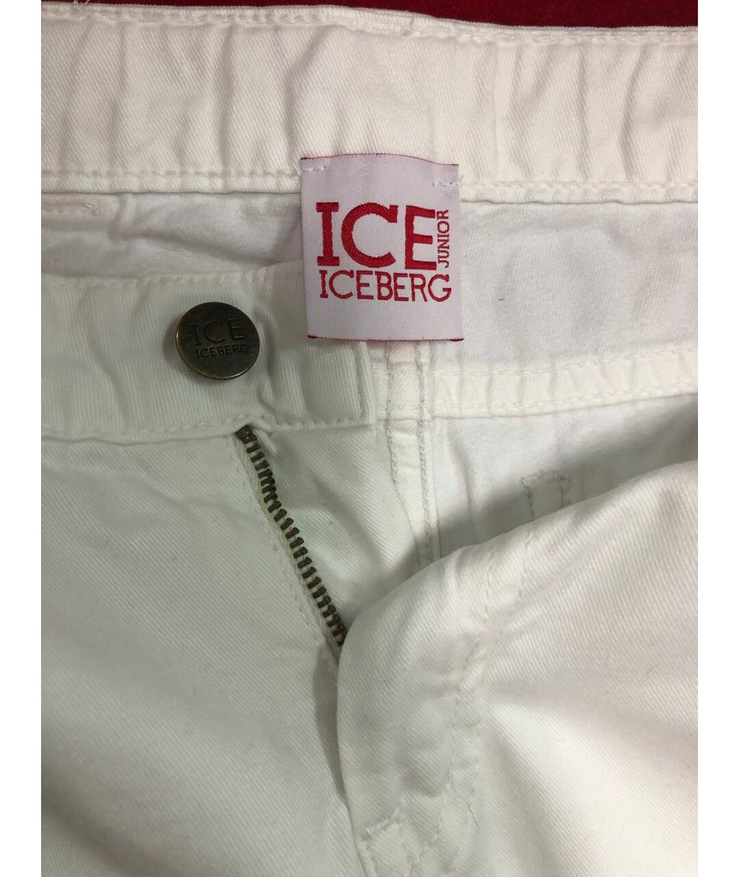 ICEBERG KIDS Белые хлопковые брюки и шорты, фото 6