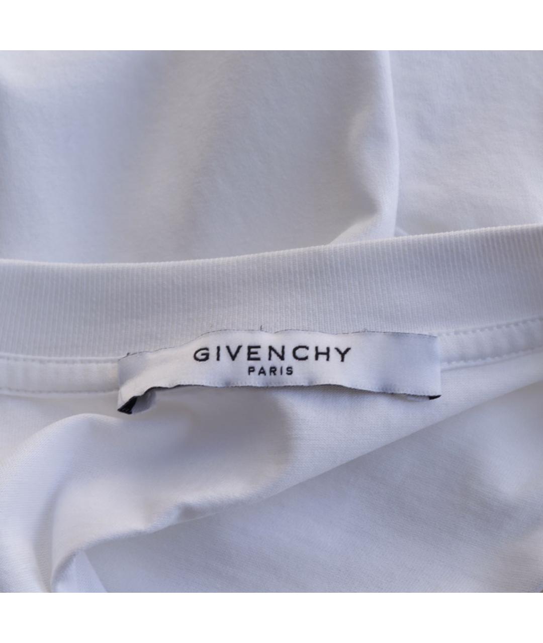 GIVENCHY Белая хлопковая футболка, фото 3