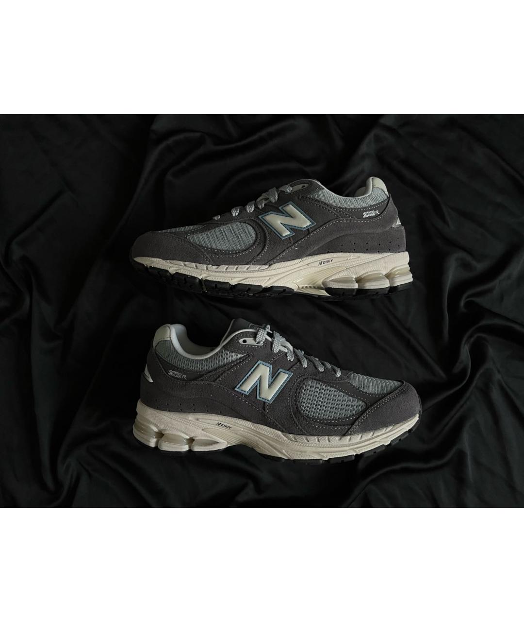 NEW BALANCE Голубые замшевые кроссовки, фото 2