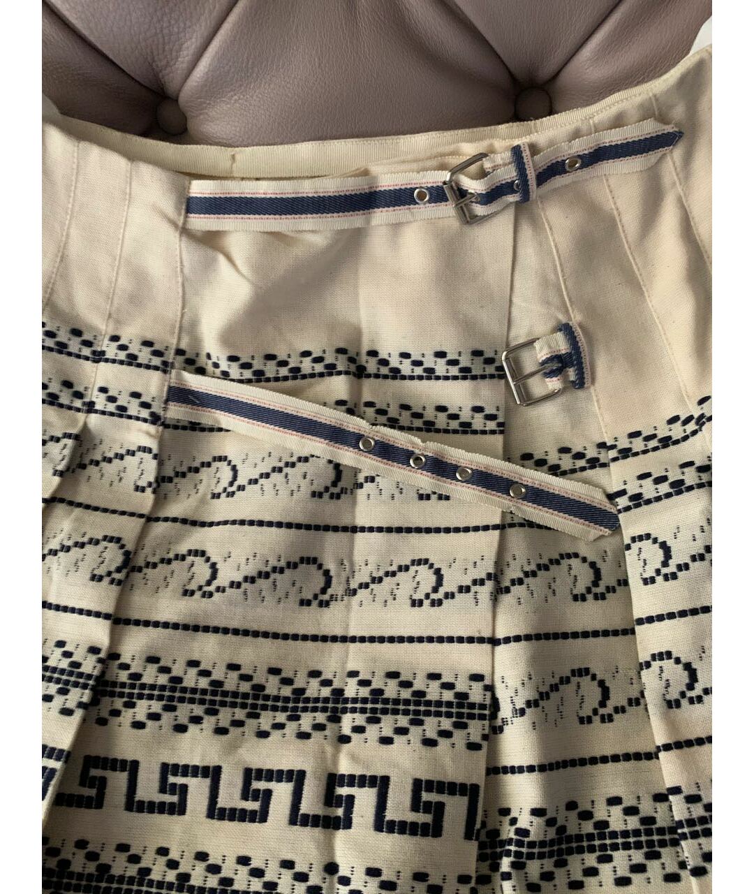 ANNA SUI Мульти хлопковая юбка мини, фото 4