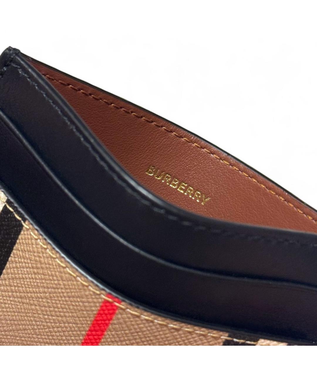 BURBERRY Кожаный кардхолдер, фото 4