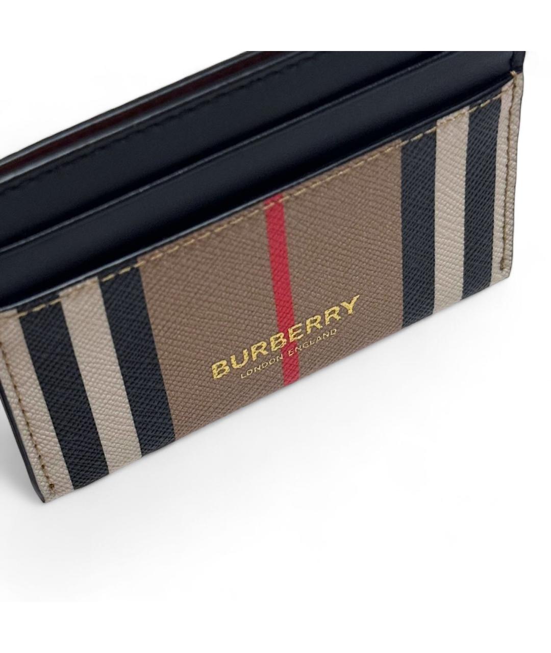 BURBERRY Кожаный кардхолдер, фото 3