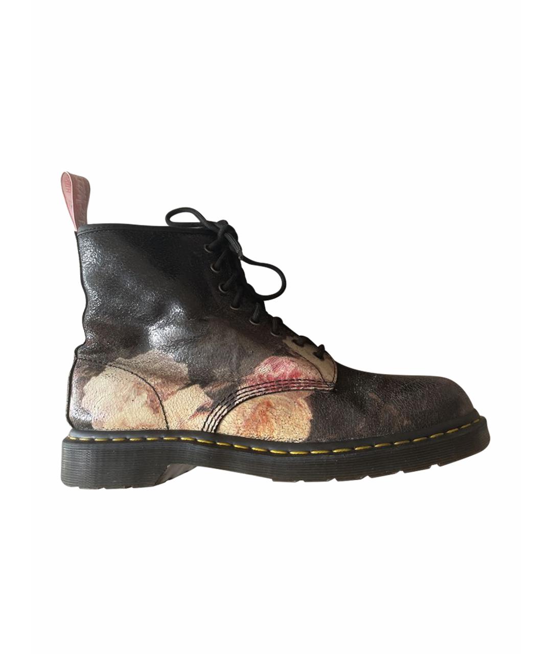 DR. MARTENS Мульти кожаные высокие ботинки, фото 1