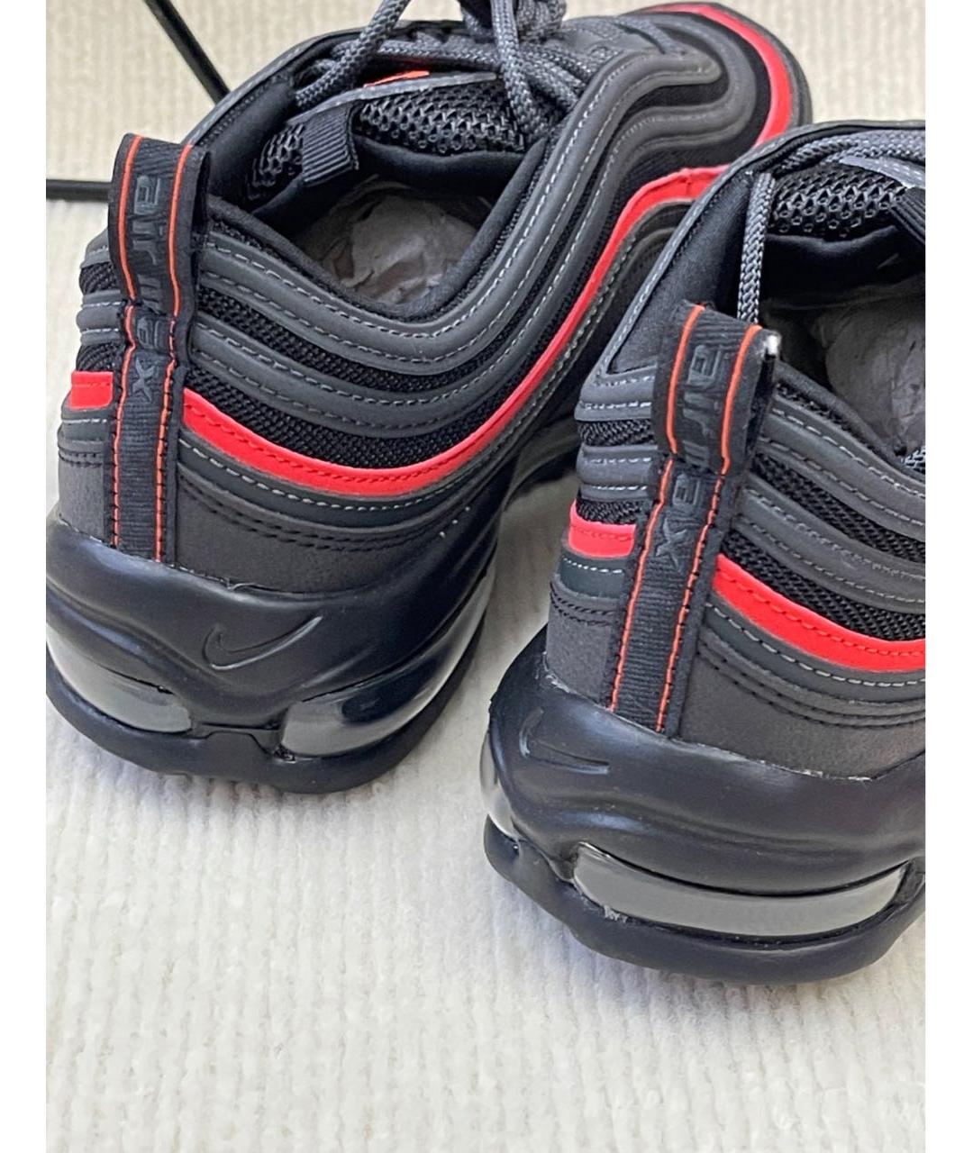 NIKE Черные низкие кроссовки / кеды, фото 8
