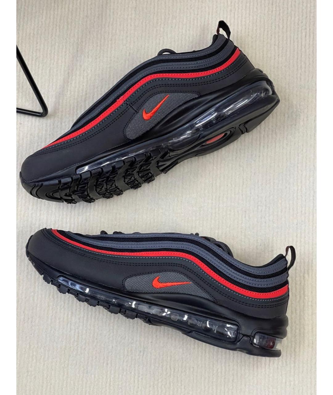 NIKE Черные низкие кроссовки / кеды, фото 6