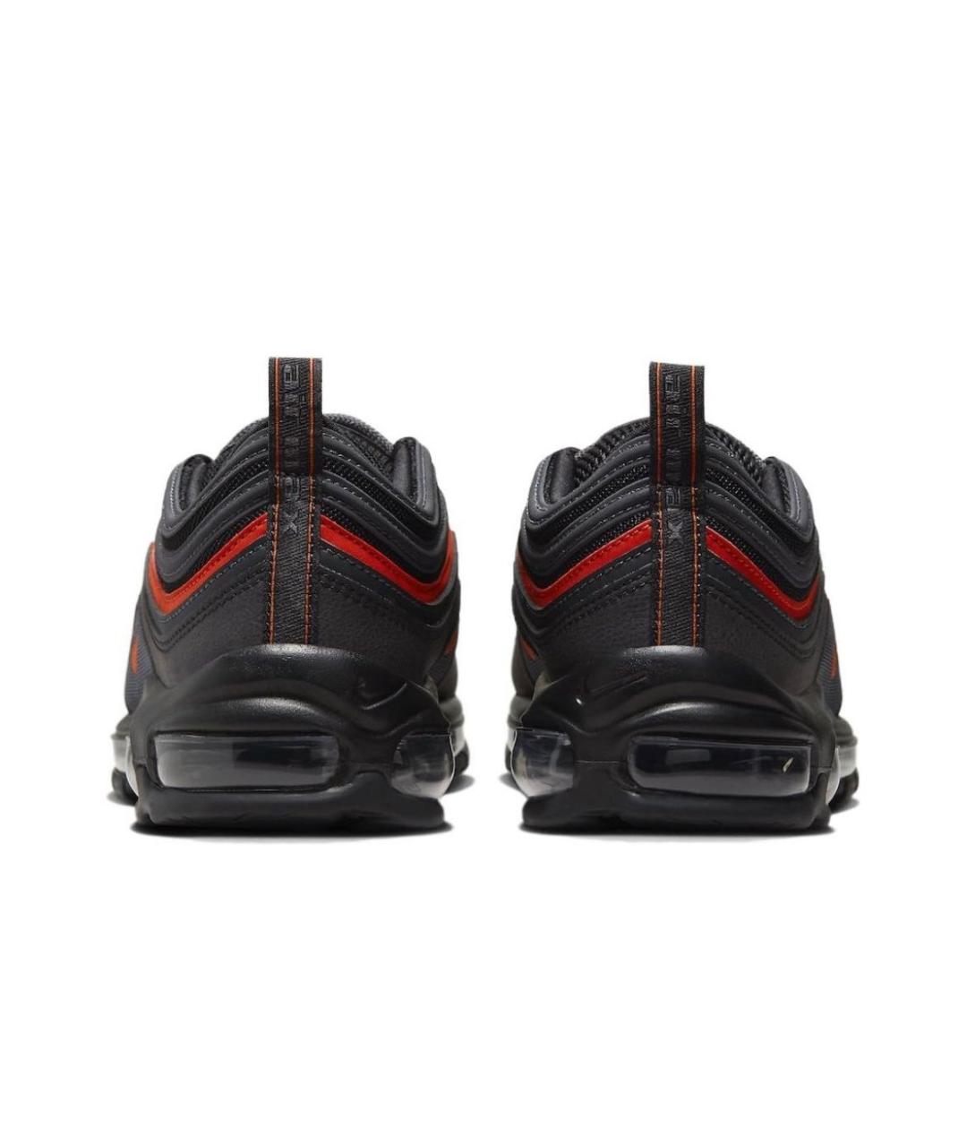 NIKE Черные низкие кроссовки / кеды, фото 4