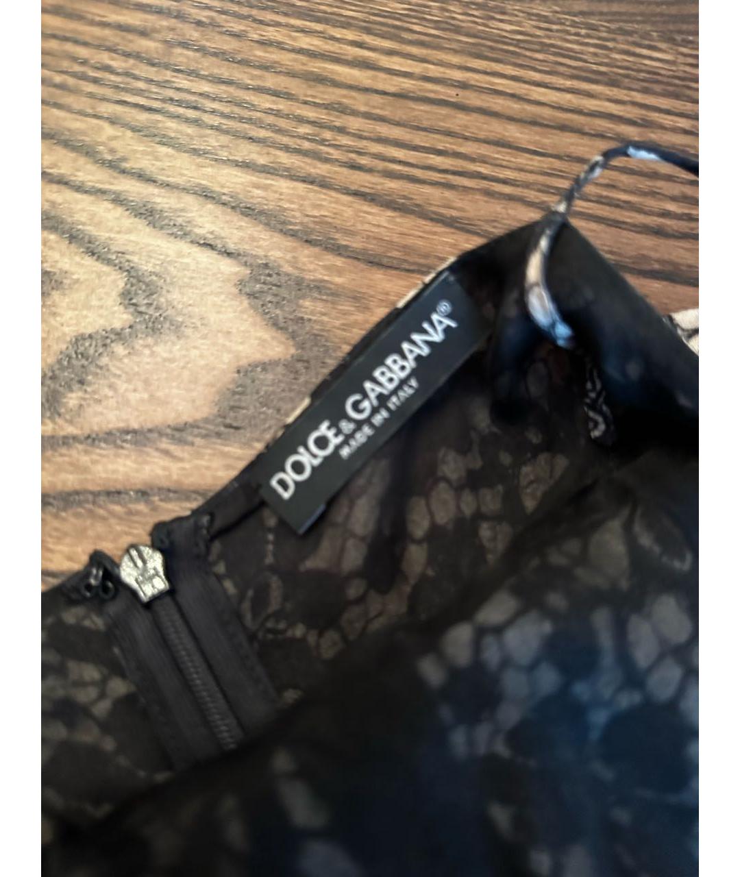 DOLCE&GABBANA Шелковое повседневное платье, фото 2