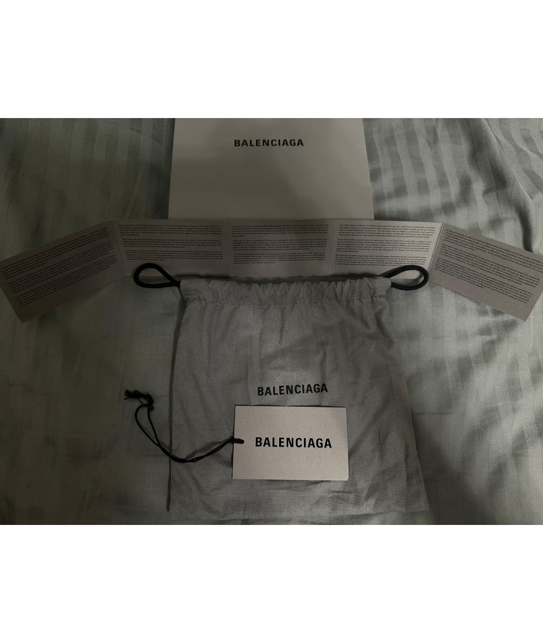 BALENCIAGA Коричневый кожаный ремень, фото 7