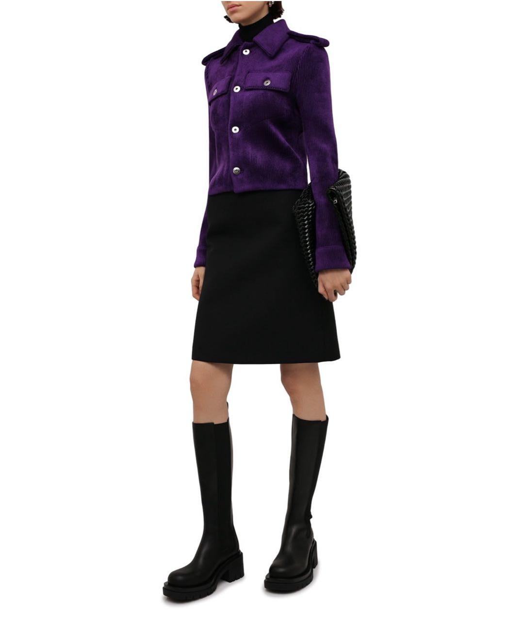 BOTTEGA VENETA Черные кожаные сапоги, фото 7