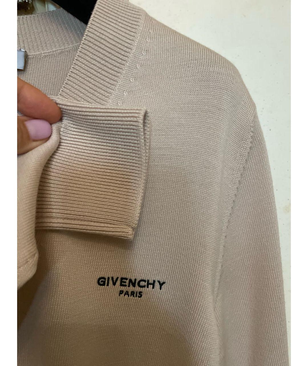 GIVENCHY Розовый джемпер / свитер, фото 4