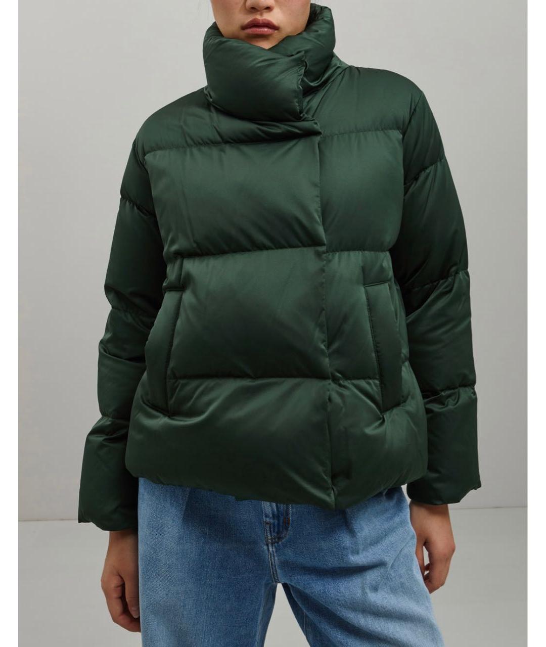 WEEKEND MAX MARA Зеленый пуховик, фото 8