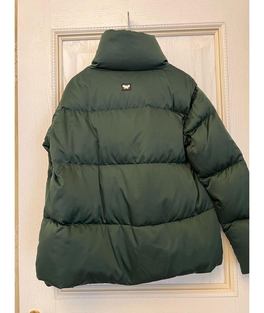 WEEKEND MAX MARA Зеленый пуховик, фото 2