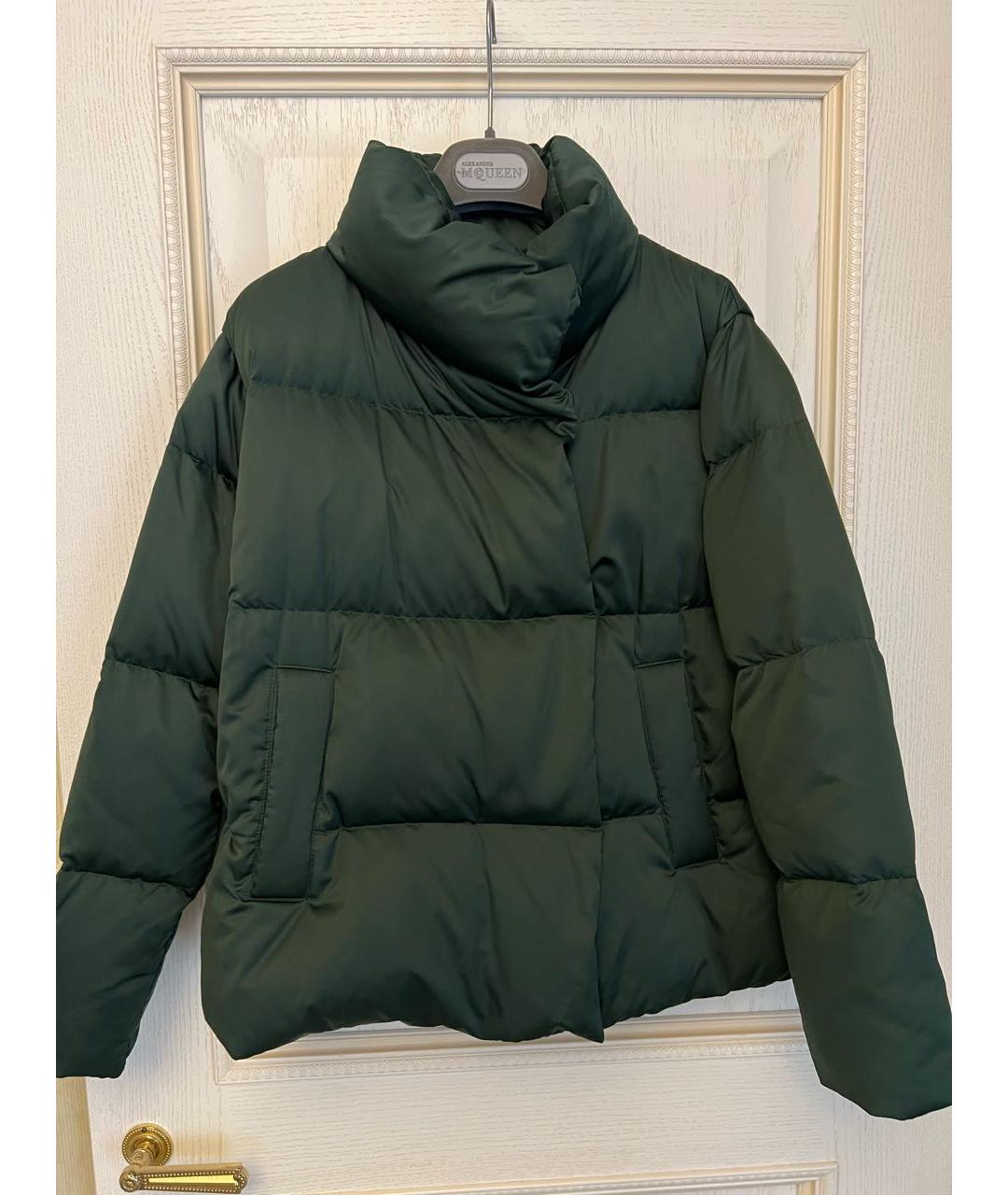 WEEKEND MAX MARA Зеленый пуховик, фото 9